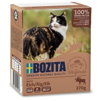 Bozita Jöle Soslu Parça Geyik Etli Tahılsız Yetişkin Kedi Konservesi 370gr
