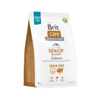 Brit Care Senior&Light Skin&Coat Somonlu Tahılsız Yaşlı Köpek Maması 3kg
