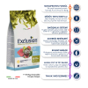 Exclusion Monoprotein Ton Balıklı ve Narlı Düşük Tahıllı Orta Irk Yavru Köpek Maması 12kg