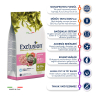 Exclusion Monoprotein Tavuklu ve Narlı Düşük Tahıllı Küçük Irk Yavru Köpek Maması 500gr