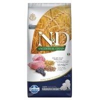 N&D Ancestral Grain Kuzu Etli Yaban Mersinli Orta ve Büyük Irk Ata Tahıllı Yavru Köpek Maması 12kg