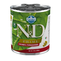 N&D Prime Tavuklu ve Narlı Tahılsız Yetişkin Köpek Konservesi 285gr