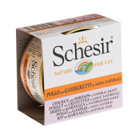 Schesir Tavuklu ve Karidesli Kedi Konservesi 70gr