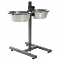 Trixie Köpekler için Ayaklı Mama ve Su Kabı 28cm 2x4500ml