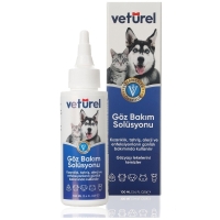 Veturel Kedi ve Köpekler için Göz Bakım Solüsyonu 100ml