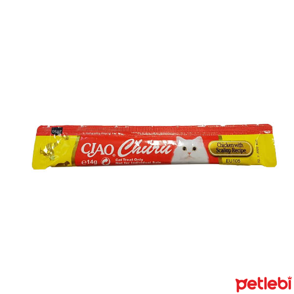 Ciao Tavuklu ve Deniz Taraklı Sıvı Kedi Ödülü 14gr Satın Al