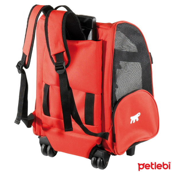 Ferplast Trolley Çekmeli Kedi ve Köpek Taşıma Çantası 44x37x60cm