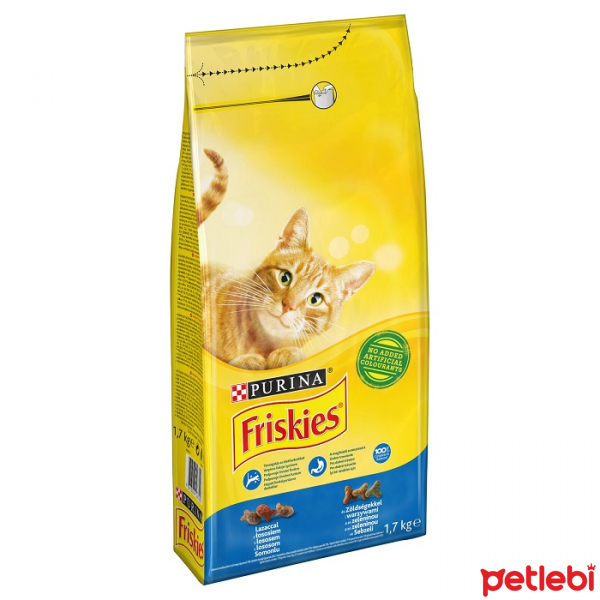 Friskies Somonlu Ve Sebzeli Yetiskin Kedi Mamasi 1 7kg Satin Al Petlebi