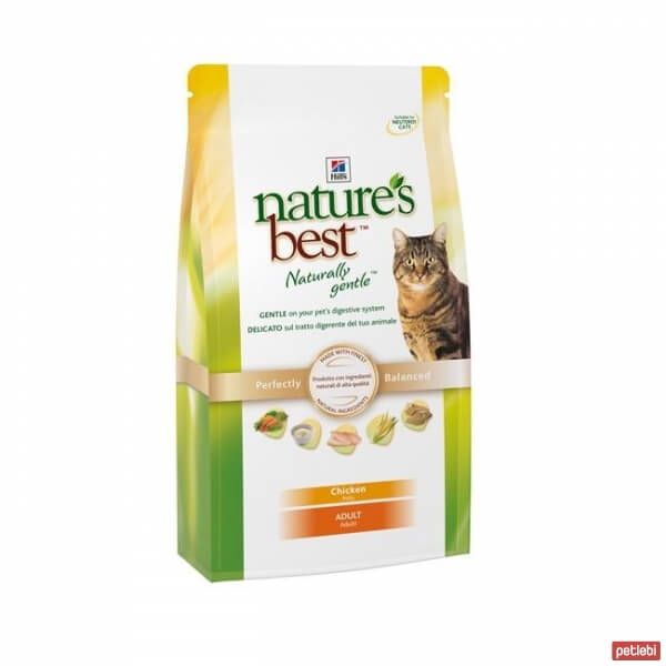 Hill�s Nature�s Best Adult Doğal Sebzeli ve Tavuklu Yetişkin Kedi