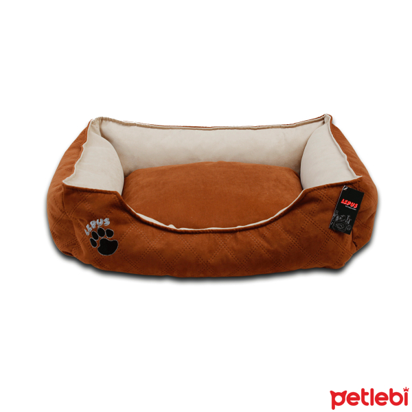 Lepus Kumaş Kedi ve Köpek Yatağı 38x47x20cm (Kahverengi) [S] Satın Al