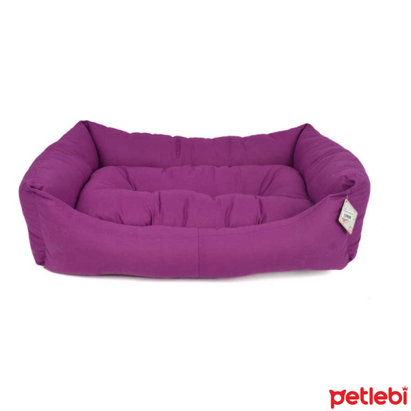 Pet Pretty Kumaş Kedi ve Köpek Yatağı 75x58x20cm (Mor) Satın Al Petlebi
