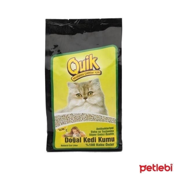 Quik Doğal Çam Pelleti Kedi Kumu 1,5kg Satın Al