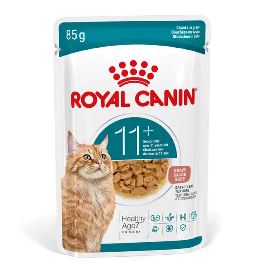 Royal Canin Ageing 11+ Sos İçinde Yaşlı Kedi Konservesi 85gr