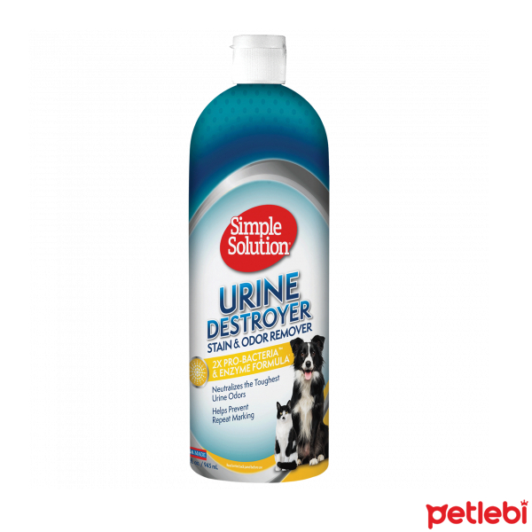 Simple Solution Sıvı İdrar Leke ve Koku Giderici 1000ml Satın Al Petlebi