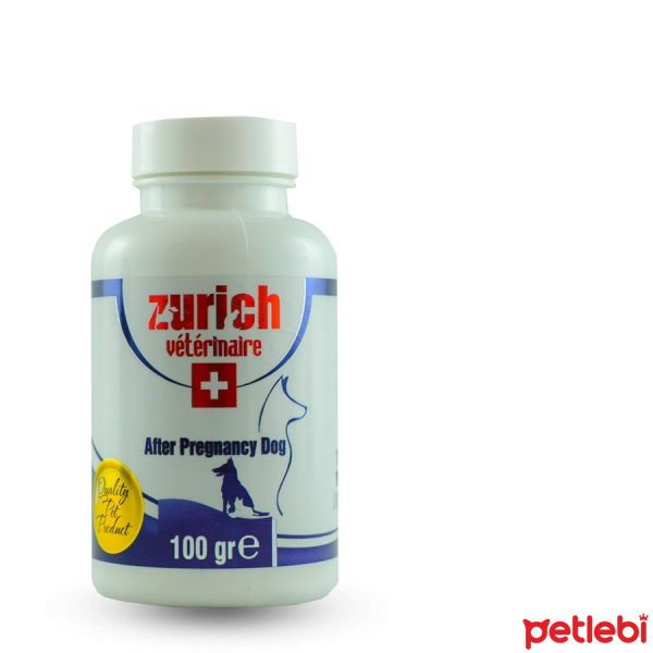 Zürich Köpekler için Hamilelik Sonrası Vitamin Tableti 100gr Satın Al