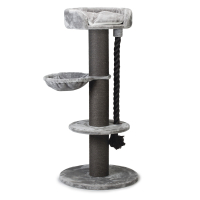 Beeztees Kedi Tırmalama Tahtası 80x80x170cm (Gri)