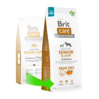Brit Care Skin&Coat Somonlu Tahılsız Yaşlı Köpek Maması 12kg