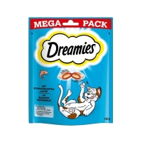 Dreamies Mega Pack İç Dolgulu Somonlu Kedi Ödül Bisküvisi 180gr