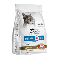 Felicia Hipoalerjenik Kolajen Destekli Somonlu Yetişkin Kedi Maması 5kg