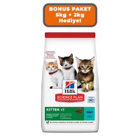 Hill's SCIENCE PLAN Healthy Development Ton Balıklı Yavru Kedi Maması 5kg + 2kg HEDİYE!