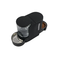 M-Pets Duplo Kedi ve Köpekler için Hazneli Mama ve Su Kabı 3000ml (Siyah)