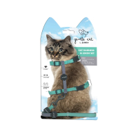 M-Pets Gentle Kedi Göğüs Tasması Seti 120cm (Yeşil)