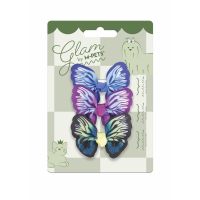 M-Pets Glam Kelebekli Kedi ve Köpekler için Aksesuar Toka (Karışık Renkli)