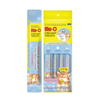 Me-O Deniz Tavuk Ciğer ve Keçi Sütlü Krema Yavru Kedi Ödül Maması 15gr (4'lü)