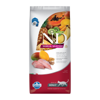 N&D Tropical Selection Tavuklu ve Tropikal Meyveli Yetişkin Kedi Maması 10kg