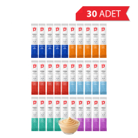 Petlebi Karışık Çeşitli Krema Kedi Ödül Maması 14gr (30 Adet)