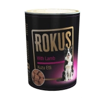 Rokus Kuzu Etli Yetişkin Köpek Konservesi 410gr