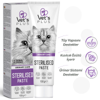 Vet's Plus Kısırlaştırılmış Kediler İçin Malt Kedi Macunu 100gr